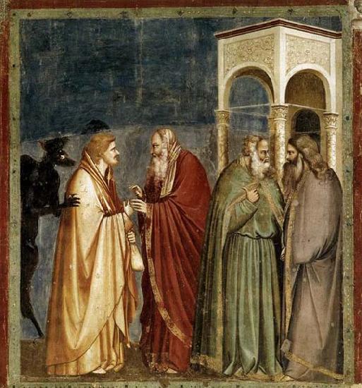 GIOTTO di Bondone Judas-Betrayal